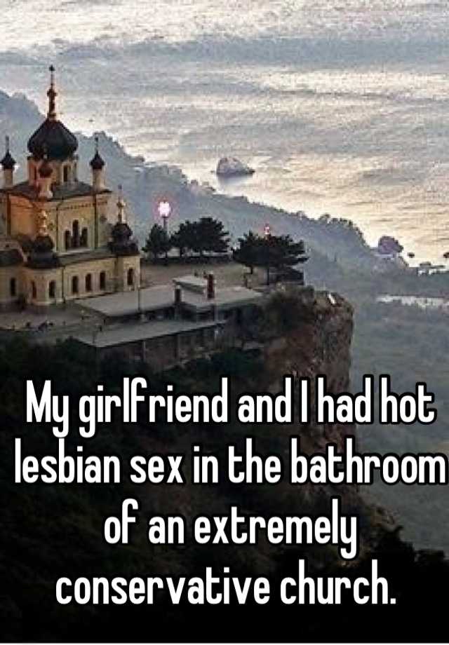 Hot Lesbians In Bathroom